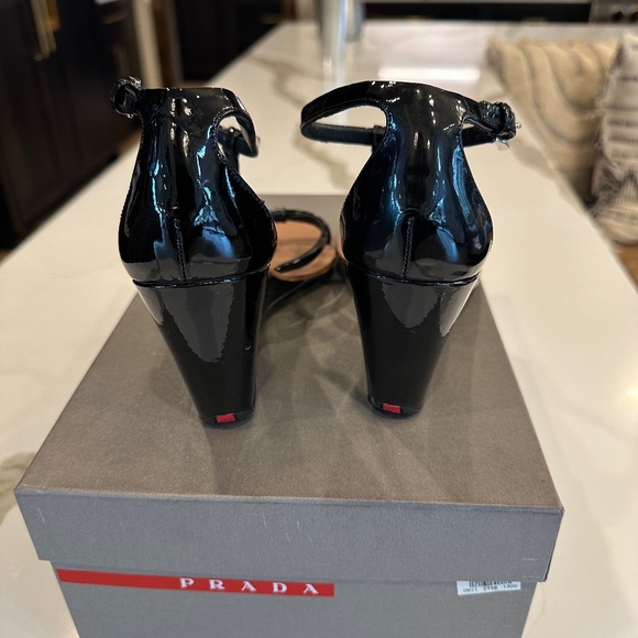 Prada Patent Leather Wedge - Picture 2 of 3